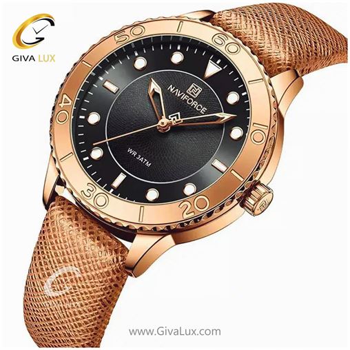 ساعت مچی زنانه بند چرمی ناوی فورس مدل NF5020 5020 (9).jpg